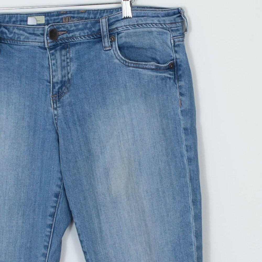 Kut from the Kloth Light Blue Boyfriend Jeans - Picture 3 of 9